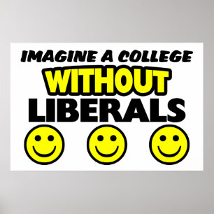 Zonder liberalen! poster