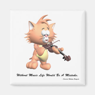 Zonder muziek magneet