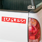 Zonder pitten bumpersticker (Op Truck)