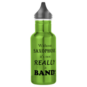 Zonder saxofone - band waterfles
