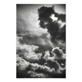 Zonder titel #1 (wolken) foto afdruk