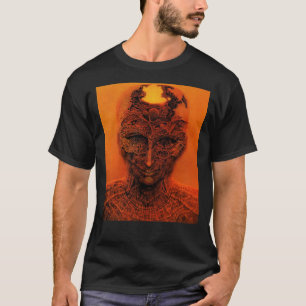Zonder titel (achter de huid) van Zdzisław Beksi T-shirt