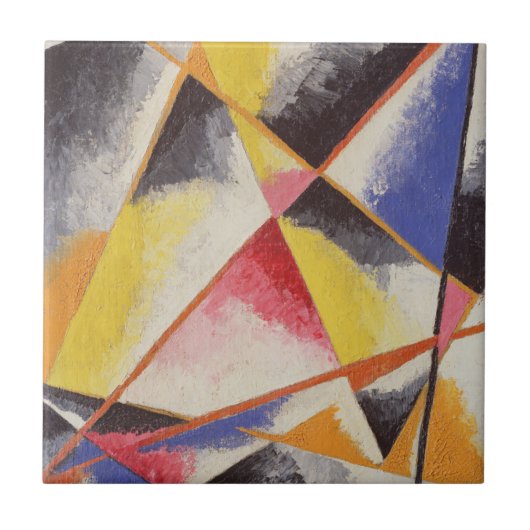 Zonder titel circa 1916 tegeltje (Voorkant)