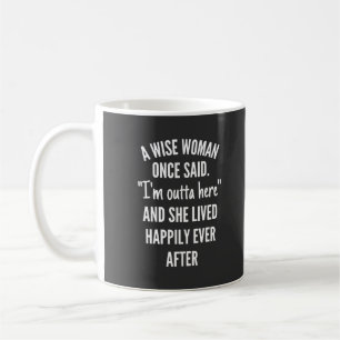 Zonder titel designEen vrouw die ooit zei dat ik u Koffiemok