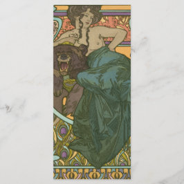 Zonder titel door Alphonse Mucha (1902) Menu