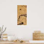 Zonder titel door John Haughton Poster (Keuken)