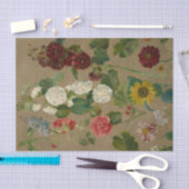 Zonder Titel Flowers 3 door Follower of Eugene Gra Tissuepapier (Craft)