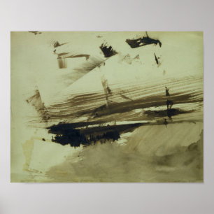 Zonder titel of: Eroeping van een eiland, 1870 Poster