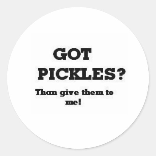 zonder titel ronde sticker (Voorkant)