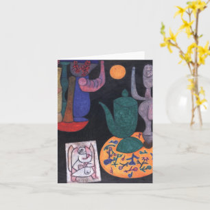 Zonder titel (Stilleven) door Paul Klee, Abstracte Kaart