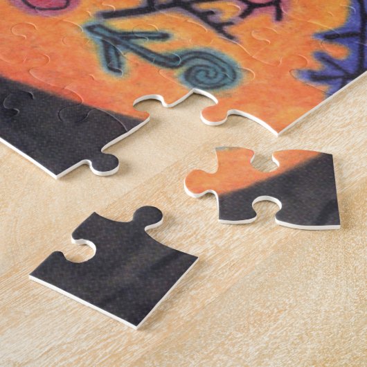 Zonder titel (Stilleven) door Paul Klee, Abstracte Legpuzzel (Zijkant)