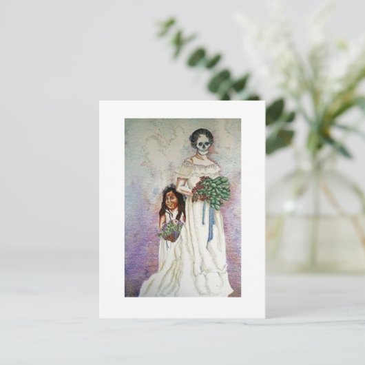 Zonder titel/The Bride, Briefkaart (Staand voorkant)