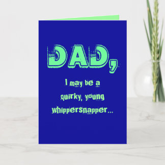 Zonderlinge Papa Kaart
