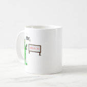 Zone 51 Mug de café (Devant gauche)