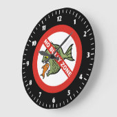 Zone anti-intimidation grande horloge (Angle)