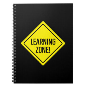 Zone d'apprentissage ! Plaque   Carnet Spiral
