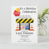 Zone de construction de l'entrepreneur Invitation  (Debout devant)