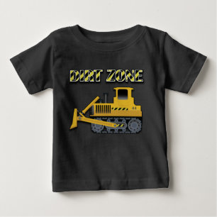 Zone de jupe (Bulldozer) -  T-shirt pour bébé jer