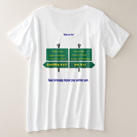 Zone de prudence humoristique (Design dos)