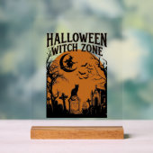Zone de sorcière d'Halloween Cimetière de chat noi (Neutre)
