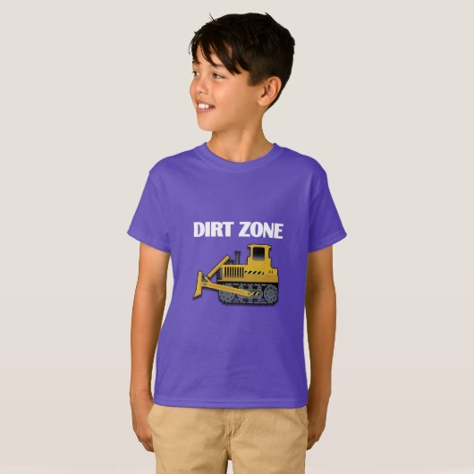 Zone de soudure (Bulldozer) - T-shirt de base pour (Devant entier)