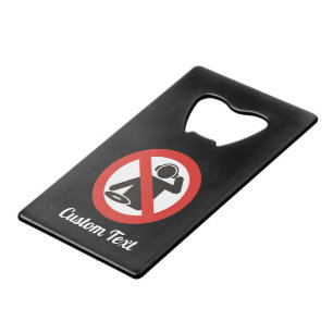 Zone libre DJ Carte de crédit Bottle Opener