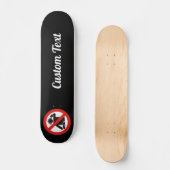 Zone libre DJ Skateboard Deck (Recto)
