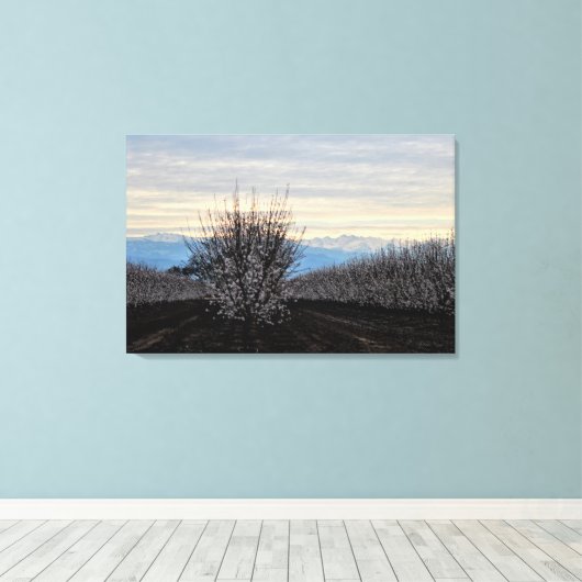 Zone paysagère de la vallée centrale toile en fleu (Insitu (Plancher de Bois))