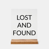 Zone perdue et trouvée (Recto)