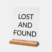 Zone perdue et trouvée (Angle)