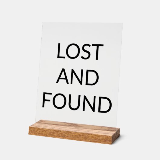 Zone perdue et trouvée (Angle)