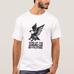 Zonen Amerikaanse Revolutie Afstammeling van een P T-shirt