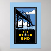 Zonen van Ben - Poster "The River End" (Voorkant)