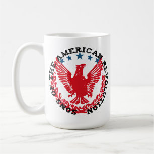 Zonen van de Amerikaanse Revolutie Patriot Eagle S Koffiemok