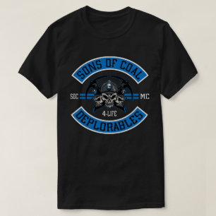 ZONEN VAN DE STEENKOOL VERFOEILIJKE T-SHIRT