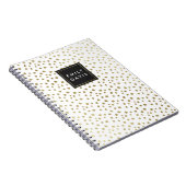 Zones blanches et dorées | Carnet (Côté Droit)