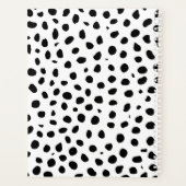 Zones de guépard noir blanc (Dos)