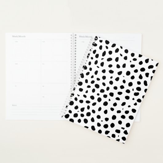 Zones de guépard noir blanc (Devant avec enveloppe)