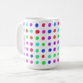 Zones dessinées à la main Mug personnalisée (Devant gauche)