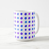 Zones dessinées à la main Mug personnalisée (Devant droit)