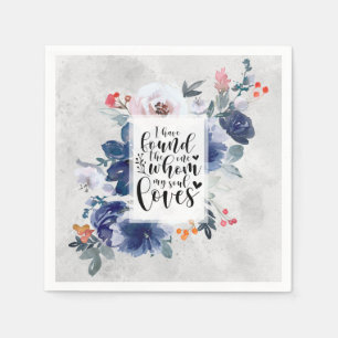 Zong Solomon 3:4 Ik heb de One Flower gevonden Servet