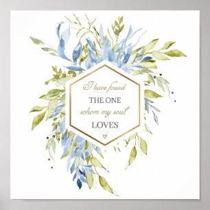 Zong Solomon 3:4. Ik heb het één gevonden Poster