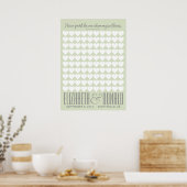 Zong Solomon Wedding Poster - KIES UW KLEUR (Keuken)