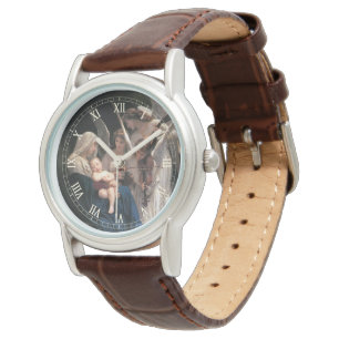 Zong van de Angels (1881) van Bouguereau Horloge