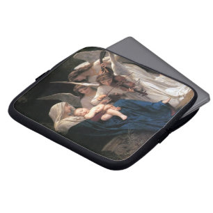 Zong van de Angels (1881) van Bouguereau Laptop Sleeve