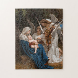 Zong van de Angels door William-Adolphe Bouguereau Legpuzzel
