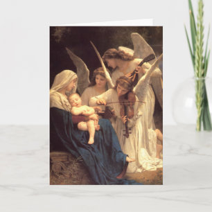 Zong van de Angels Feestdagen Kaart