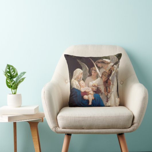 Zong van de Angels Kerstmis Kussen (Stoel)