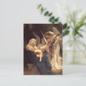 Zong van de Angles Baby Jezus Kerstmis Feestdagenkaart (Staand voorkant)