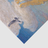 Zong van de Eagle die bij het Storm past Tissuepapier (Detail)